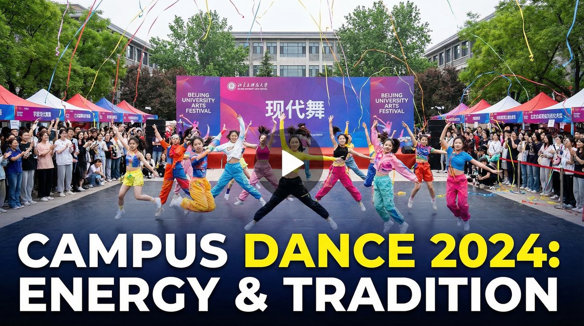 午夜大片传媒·午夜大片传媒·校园舞蹈反差风传媒 | 现代舞与传统服饰的碰撞